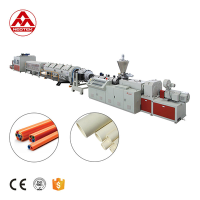 20-63 Linea di estrusione di tubi in PVC con altro rapporto L/D a vite e tensione 380V 50HZ al massimo