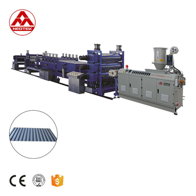 Linea di estrusione automatica di piastrelle per tetto in PVC per piastrelle durevoli e di lunga durata