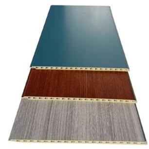 34.7 rpm Velocità di vite Linea di estrusione per pannelli murali WPC2 per la produzione di impianti di produzione