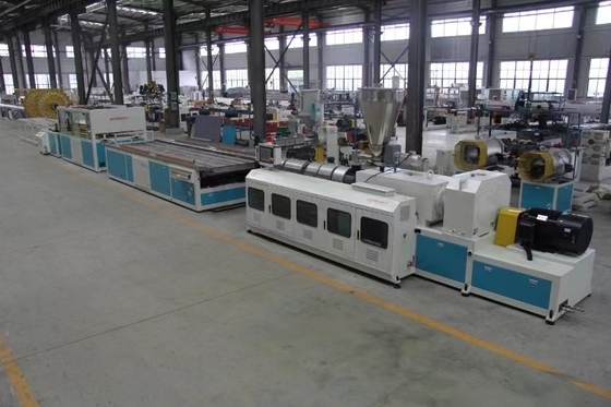 Linea di estrusione professionale di fogli di PVC con materiale a vite 38CrMoALA