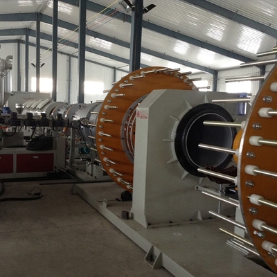 380V 50hz Macchina di estrussione di plastica automatica a vite singole per la linea di estrusione di tubi HDPE