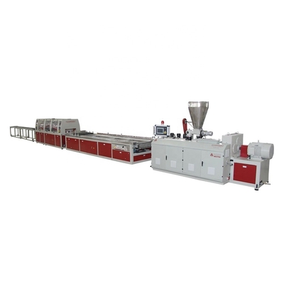380V 50hz Twin Screw Pvc Granules Extruder Machine per la produzione di fogli di PVC personalizzati