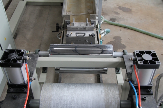 Linea di estrussione a doppia vite per rivestimento di pietra in PVC con design a vite