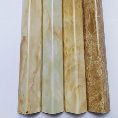 Linea di estrusione di fogli di marmo artificiale in PVC per la produzione di tubi di progettazione 19000x1800x2580