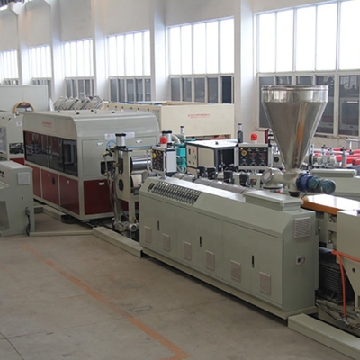 Long Life Double Twin Screw Plastic Extruder Machine per la linea di produzione in PVC