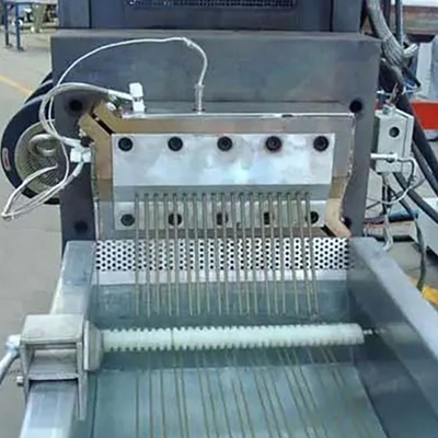 1500 giri al minuto Macchina di estrussione di pellet di plastica a vite singole con materiale a vite 38CrMoALA
