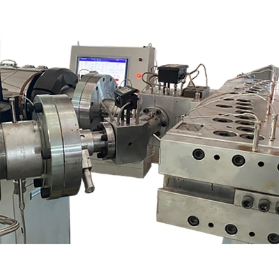 36 giri al minuto Velocità di vite PVC corrugato macchina di produzione di materiali da costruzione linea di estrusione