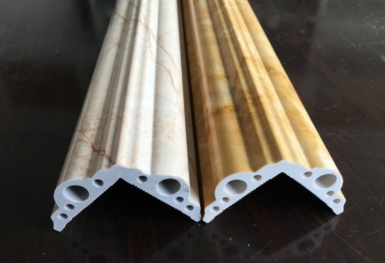 Linea di estrussione di fogli di marmo di imitazione in PVC a doppia vite con materiale a vite 38CrMoALA