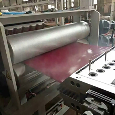 Impianto di fabbricazione a doppia vite Linea di estrusione per la produzione di piastrelle vetrate con disegno