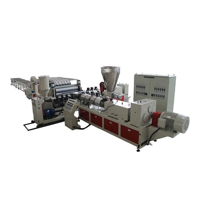 Impianto di fabbricazione a doppia vite Linea di estrusione per la produzione di piastrelle vetrate con disegno