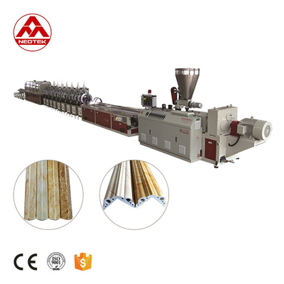 38CrMoALA Materiale a vite PVC Imitazione Linea di estrusione di lamiere di marmo per impianti di produzione