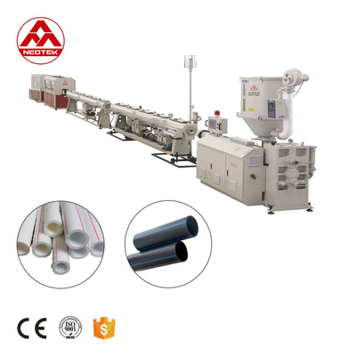 Linea di estrussione di tubi per approvvigionamento idrico, gas e PE a una sola vite LG450 42000X6000X2800