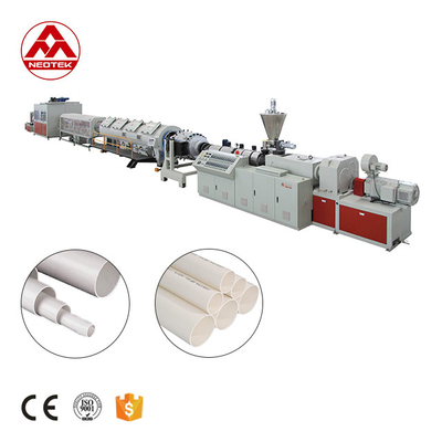 16-63 Linea di estrusione di tubi in PVC con impiallacciamento automatico e vite di vite a 32,9 giri al minuto