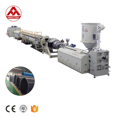 90 giri al minuto Velocità di vite LG1200 PE Linea di estrusione di tubi per l'approvvigionamento idrico e del gas 38000 KG