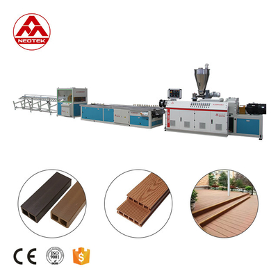 YF300 PP PE Base WPC linea di estrussione con co-rotante conico Twin-vitro e 36 rpm